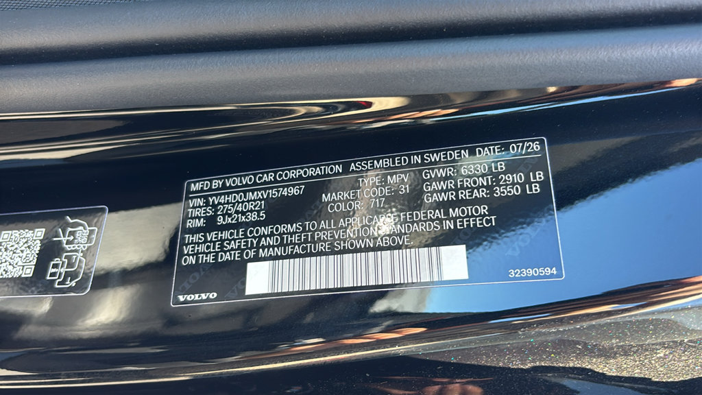 New 2027 Volvo XC90 T8 Ultra AWD/4WD image 33