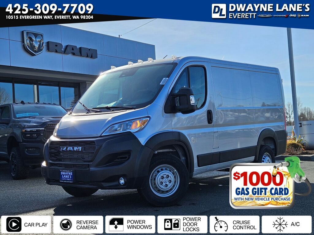 New 2026 RAM ProMaster 1500 w/ Convenience Group