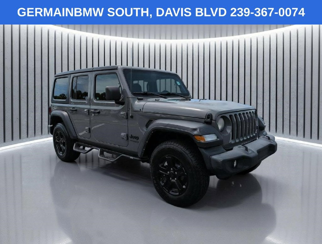 Used 2022 Jeep Wrangler Unlimited Sport AWD/4WD image 3
