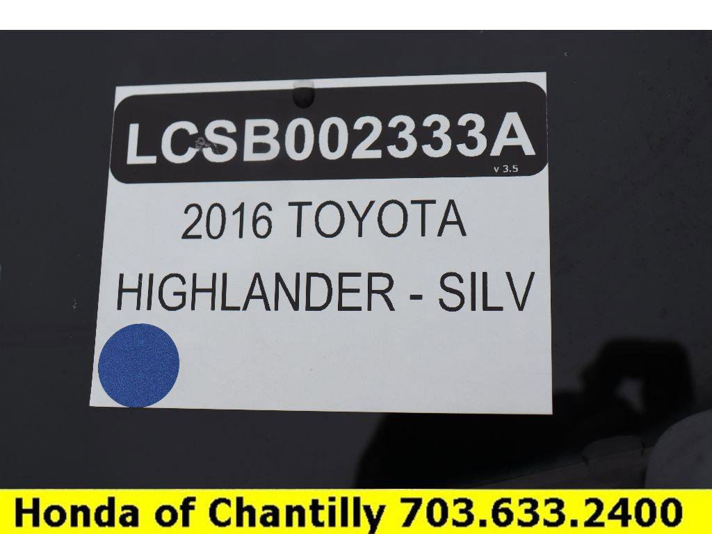 Used 2016 Toyota Highlander Limited image 41