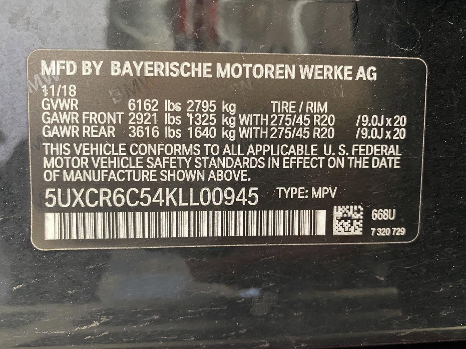 Used 2019 BMW X5 xDrive40i w/ Convenience Package image 32