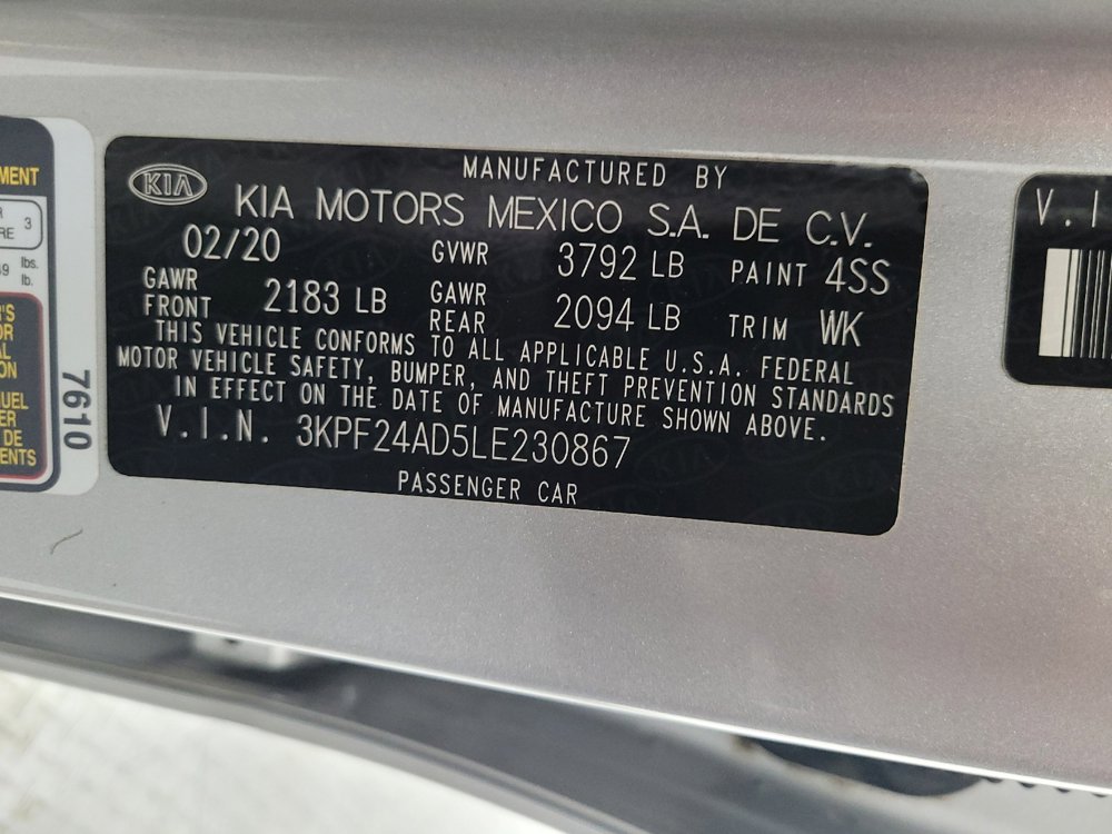 Used 2020 Kia Forte LXS image 33