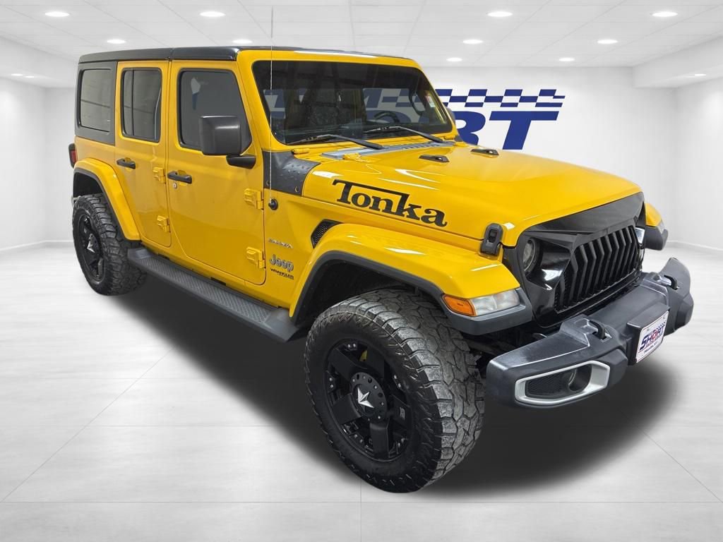 Used 2020 Jeep Wrangler Unlimited Sahara AWD/4WD image 3