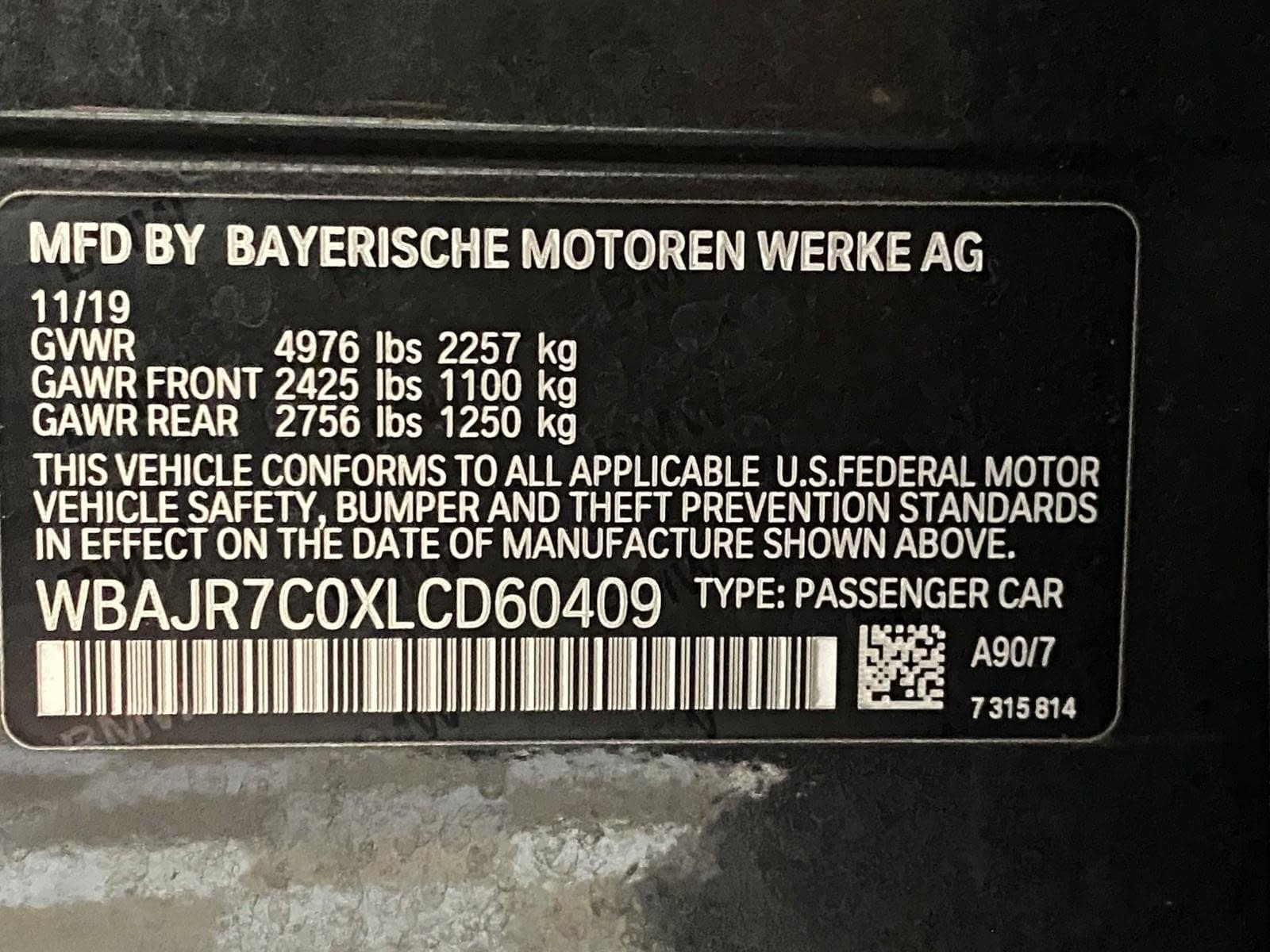 Used 2020 BMW 530i xDrive w/ Convenience Package AWD/4WD image 32