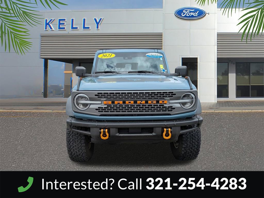 Certified 2021 Ford Bronco Badlands AWD/4WD image 3