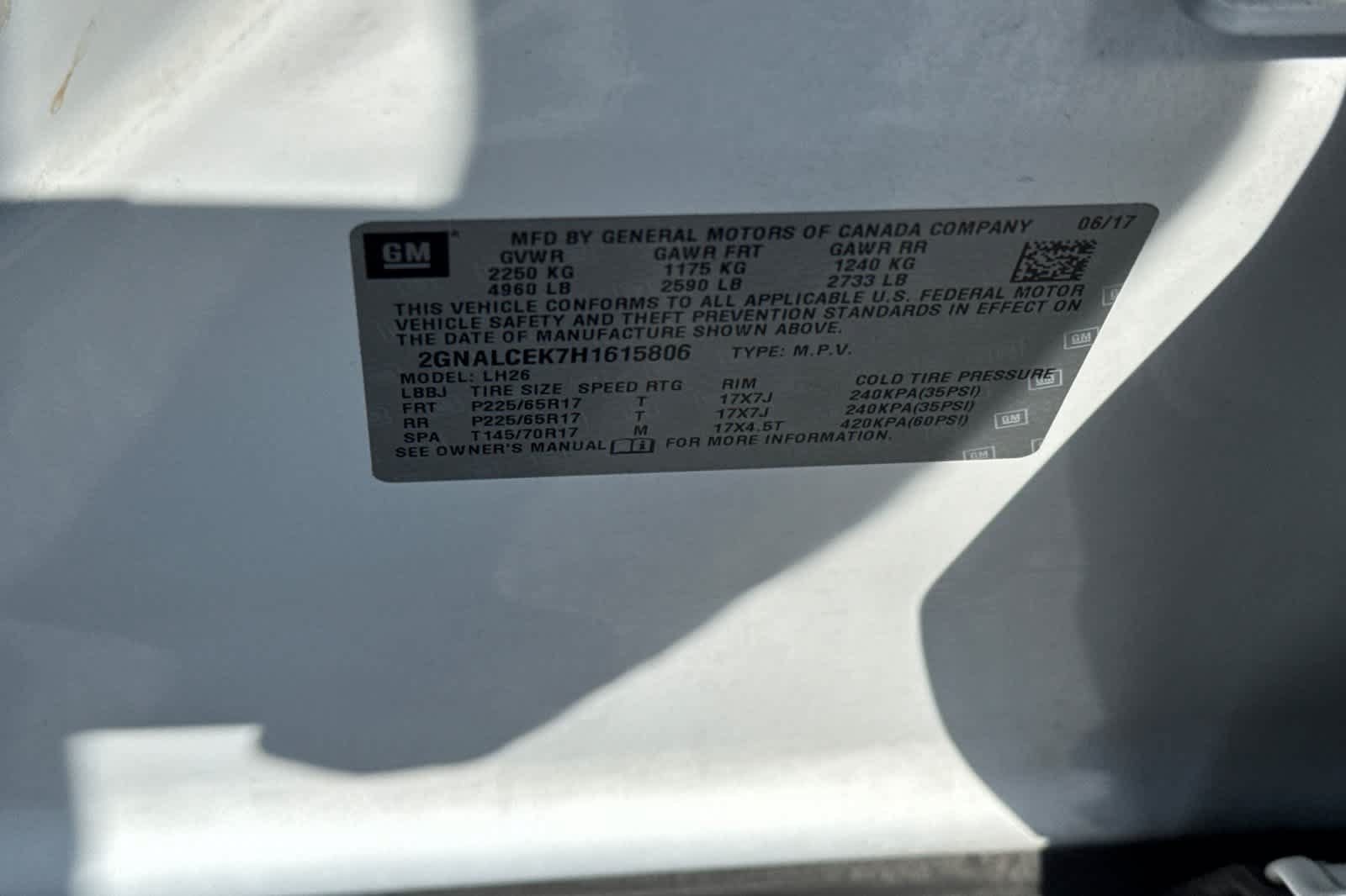 Used 2017 Chevrolet Equinox LT w/ Convenience Package FWD image 31