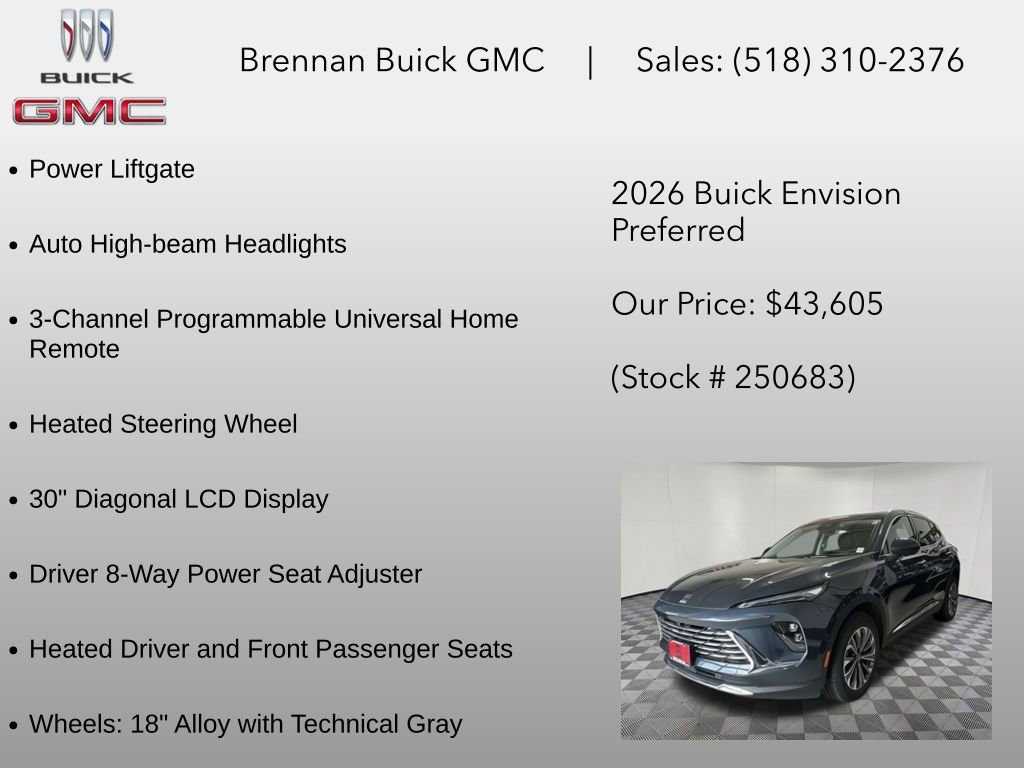 New 2026 Buick Envision Preferred AWD/4WD image 18