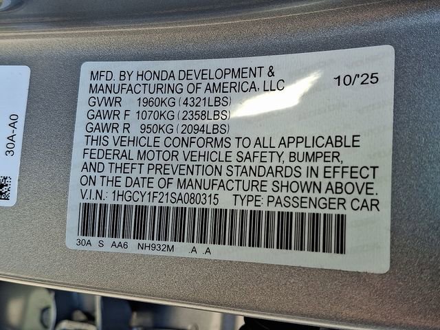 Used 2025 Honda Accord LX image 26