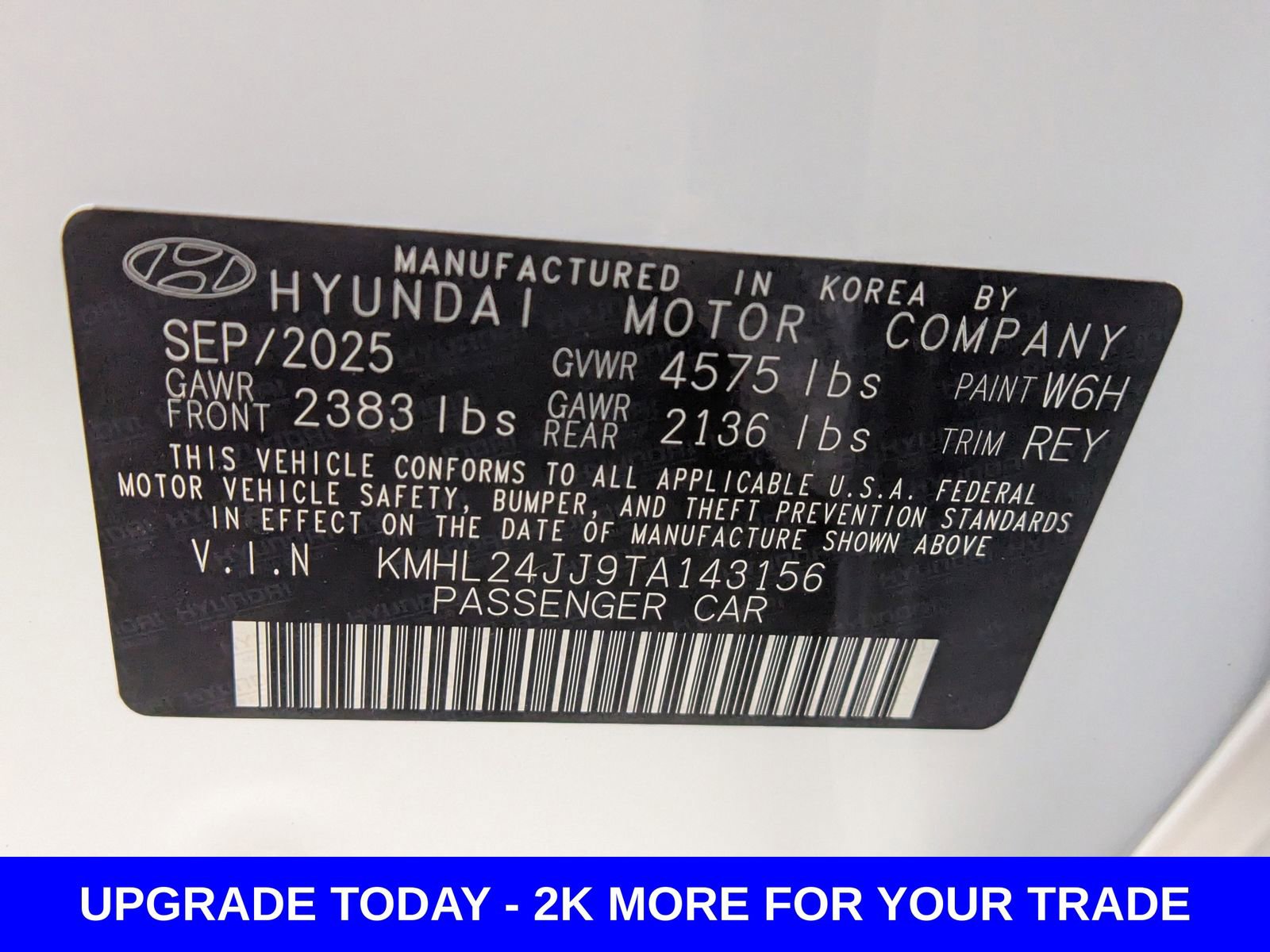 New 2026 Hyundai Sonata Blue image 21