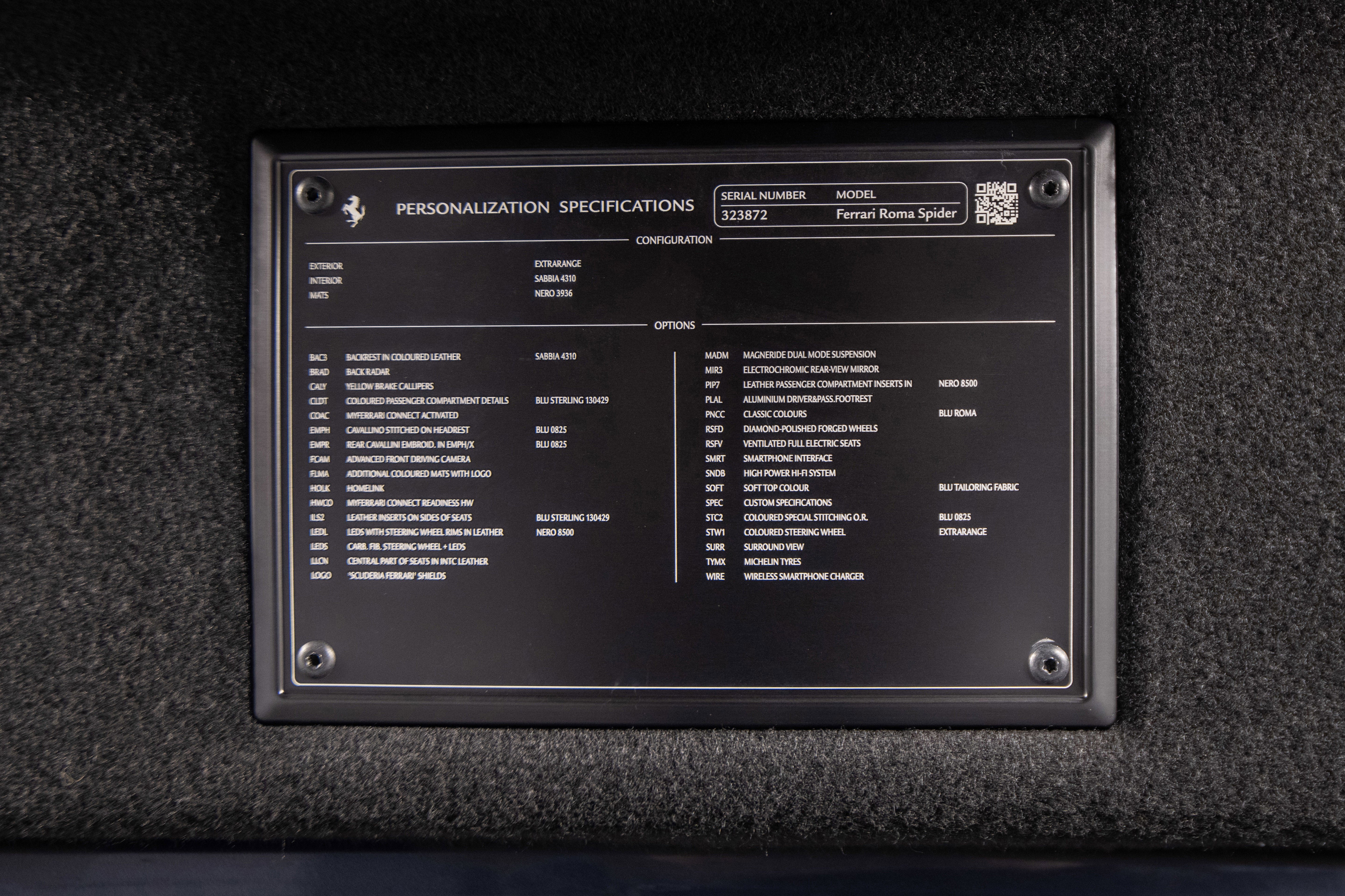 Certified 2025 Ferrari Roma Spider RWD image 20
