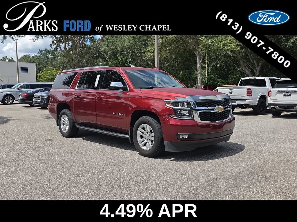 Used 2017 Chevrolet Suburban LT w/ Luxury Package RWD image 1
