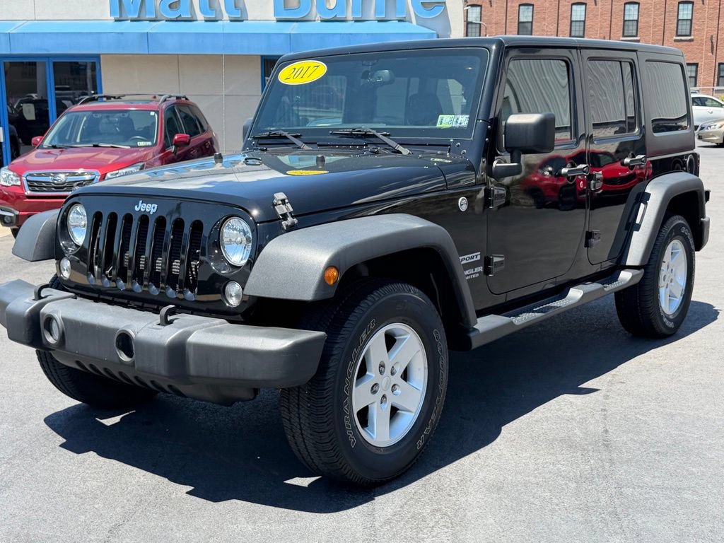 Used 2017 Jeep Wrangler Unlimited Sport w/ Quick Order Package 24S