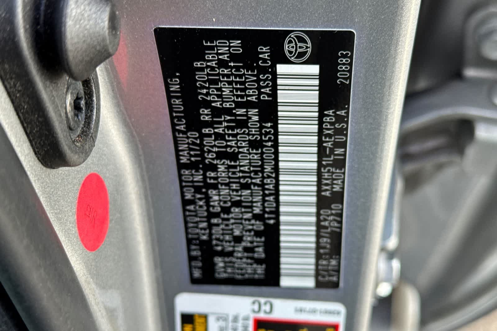 Used 2021 Toyota Avalon Limited w/ Advanced Safety Package FWD image 26