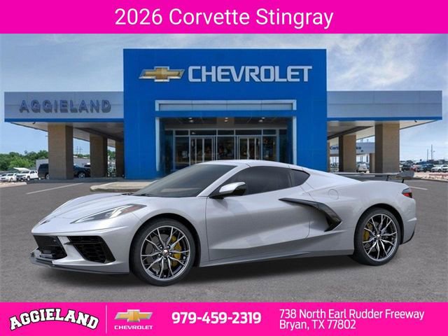 New 2026 Chevrolet Corvette Stingray Premium Cpe w/ 3LT image 2