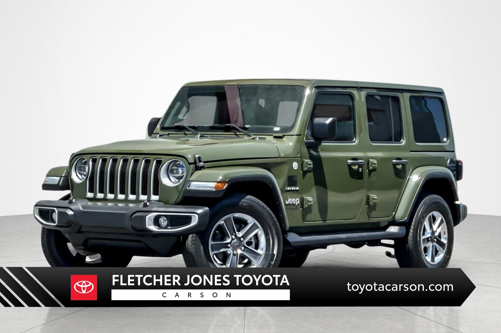 Used 2022 Jeep Wrangler Unlimited Sahara w/ LED Lighting Group AWD/4WD image 1