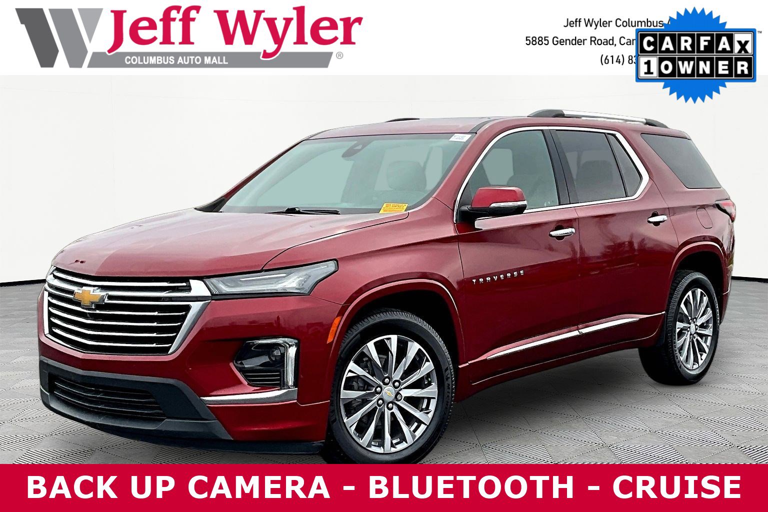 Used 2022 Chevrolet Traverse Premier