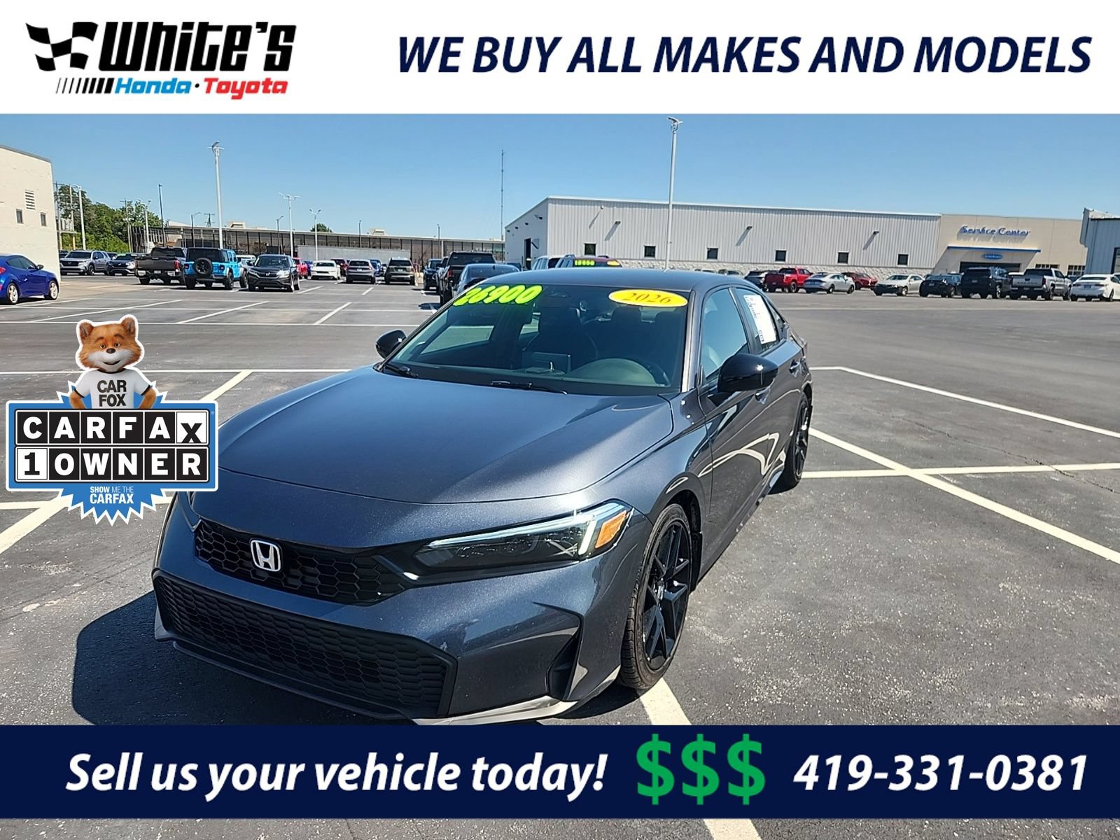 Used 2026 Honda Civic Sport image 1