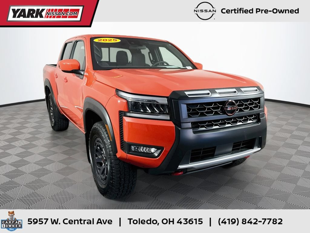Certified 2025 Nissan Frontier PRO-4X w/ Interior Protection Package AWD/4WD 360° Tour