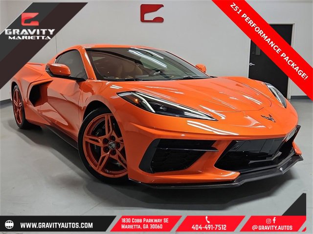 Used 2021 Chevrolet Corvette Stingray Premium Cpe w/ Z51 Performance Package
