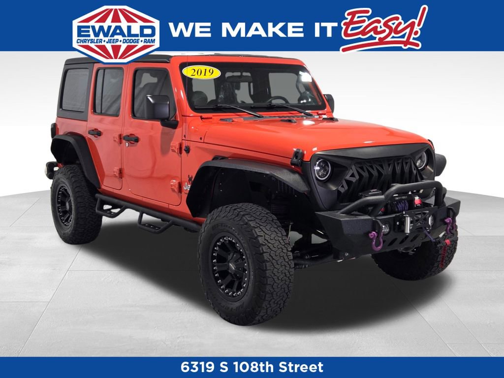 Certified 2019 Jeep Wrangler Unlimited Sport