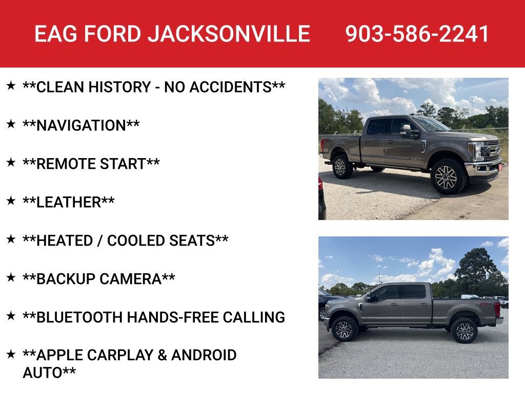 Used 2019 Ford F250 Lariat w/ Lariat Ultimate Package AWD/4WD image 4