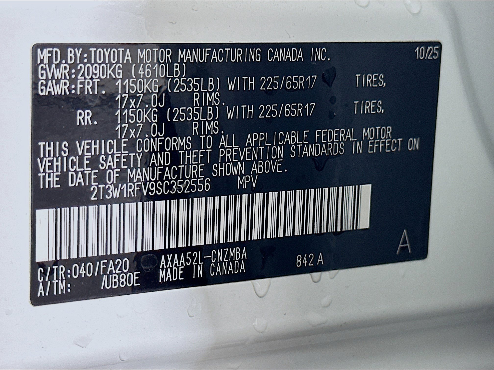 Used 2025 Toyota RAV4 XLE w/ Convenience Package image 12