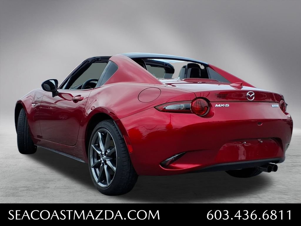 Used 2019 MAZDA MX-5 Miata RF Grand Touring w/ GT-S Package RWD image 3