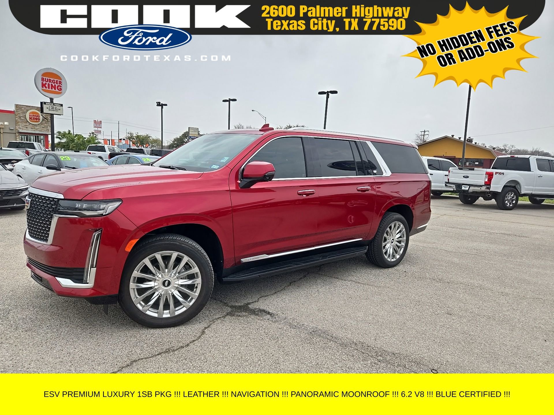 Used 2024 Cadillac Escalade ESV Premium Luxury