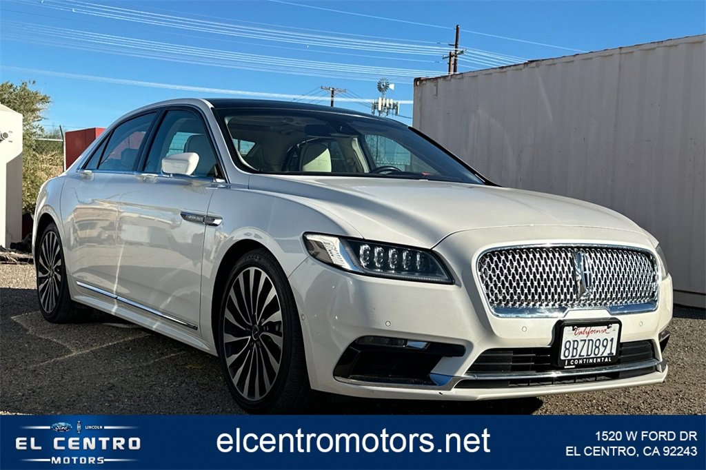 Used 2018 Lincoln Continental Black Label w/ Rear-seat Package