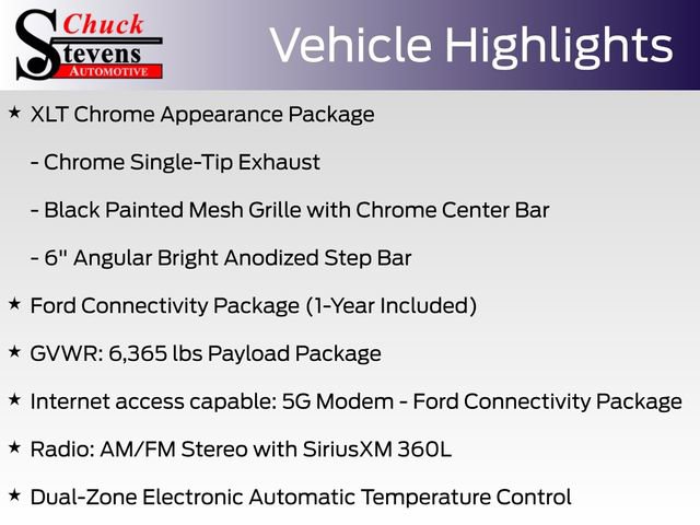 New 2026 Ford F150 XLT w/ XLT Chrome Appearance Package RWD image 31