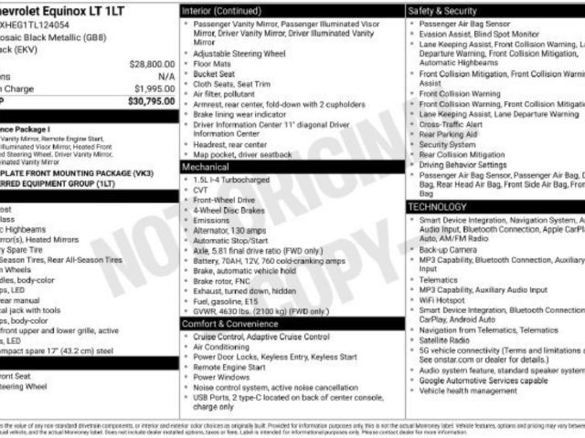 Used 2026 Chevrolet Equinox LT FWD image 34