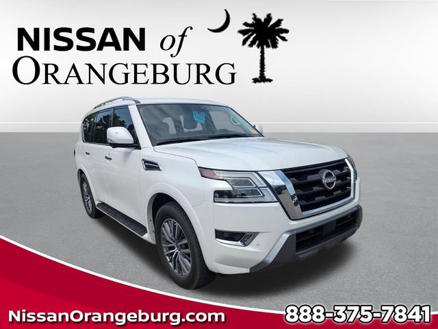 Used 2024 Nissan Armada SL w/ Captain's Chairs Package AWD/4WD image 1