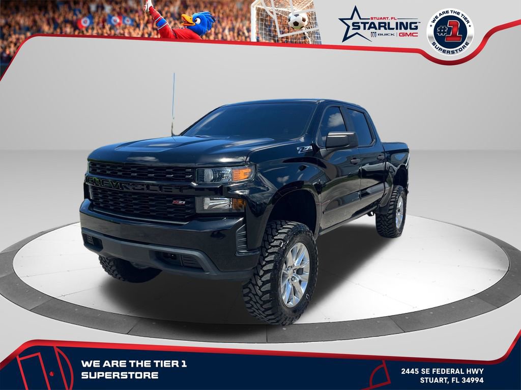Used 2019 Chevrolet Silverado 1500 Custom Trail Boss w/ Custom Convenience Package AWD/4WD image 1
