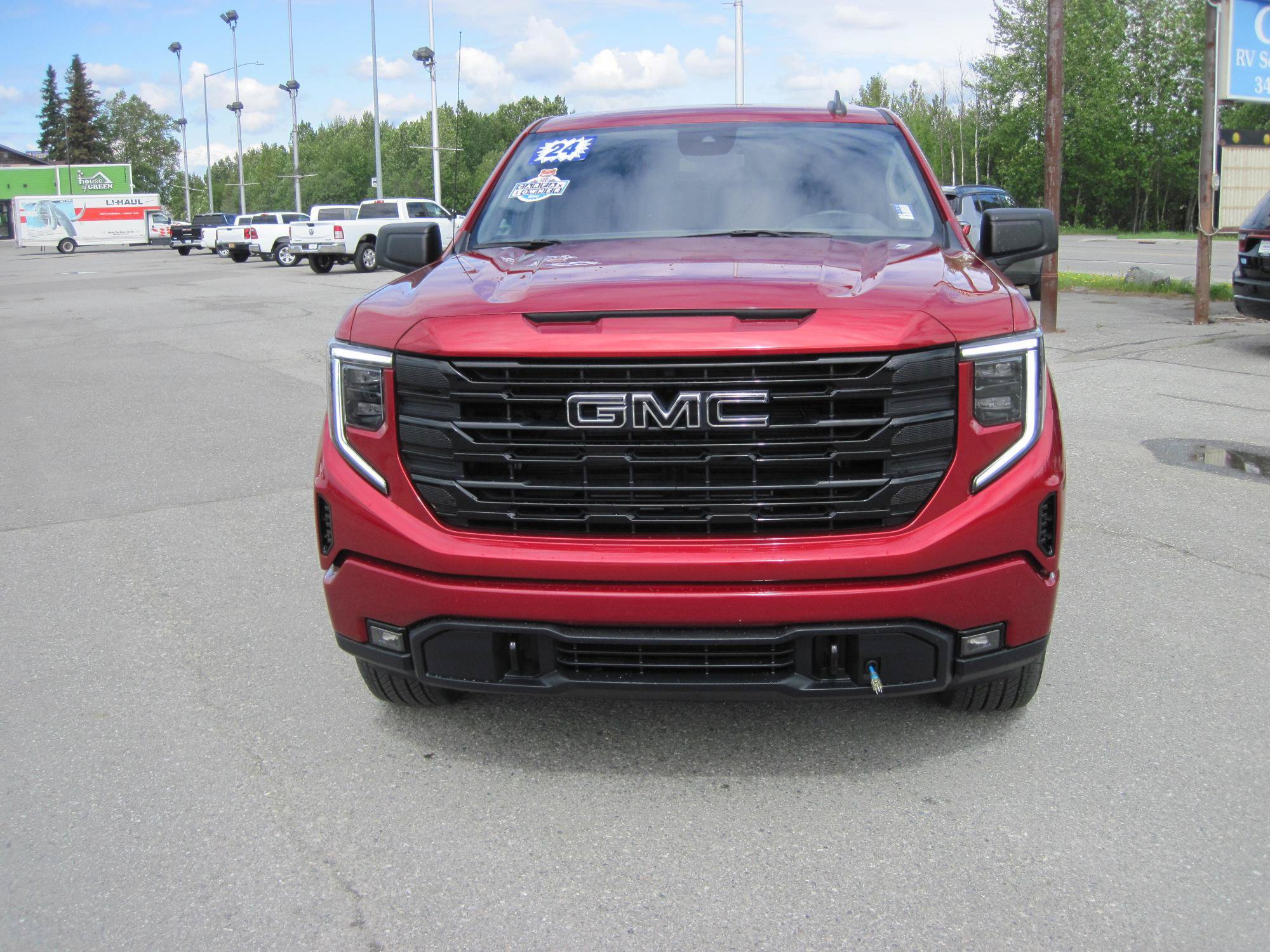 Used 2024 GMC Sierra 1500 Elevation w/ LPO, Elevation Black Package AWD/4WD image 2