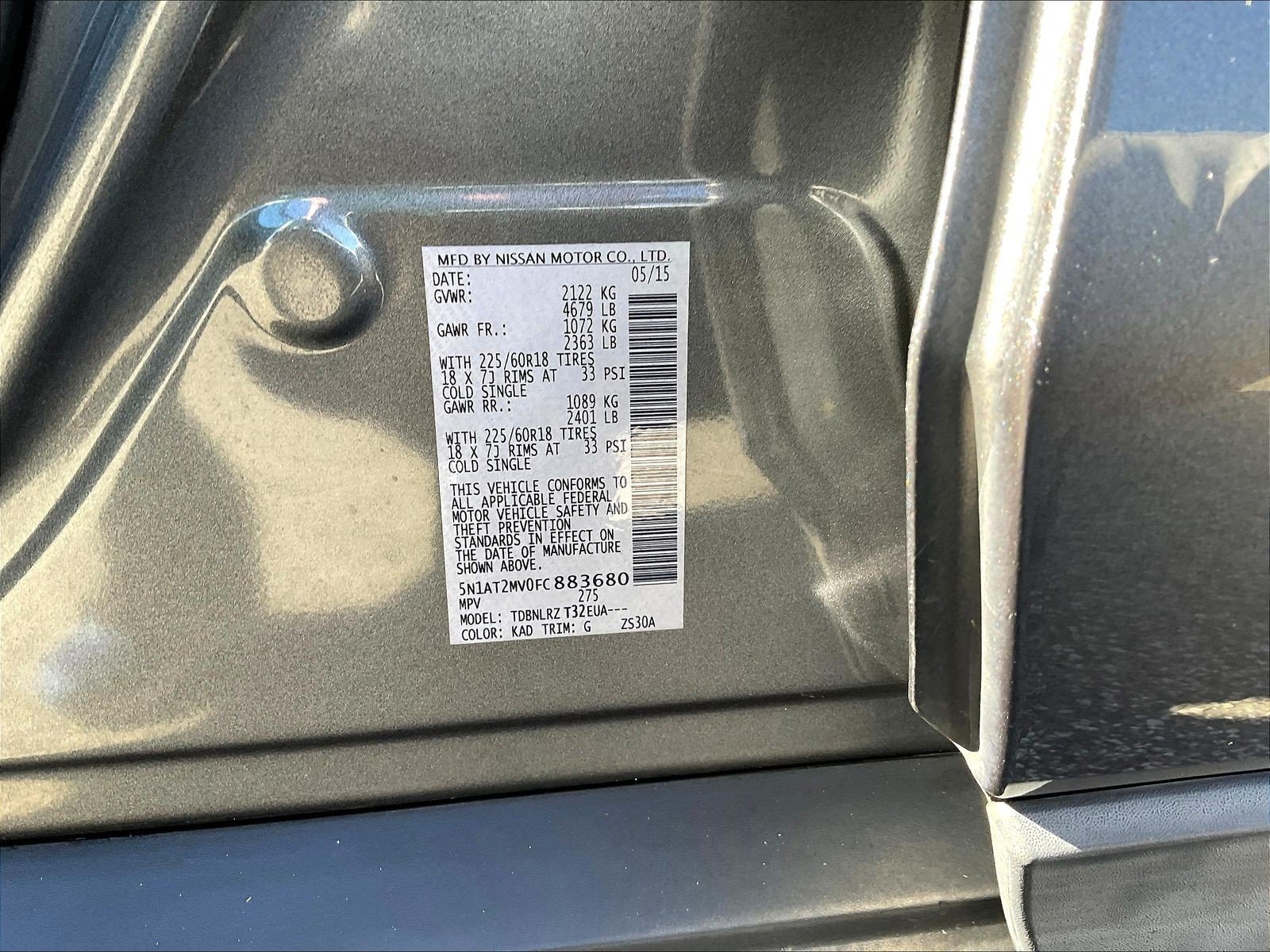 Used 2015 Nissan Rogue SL AWD/4WD image 21