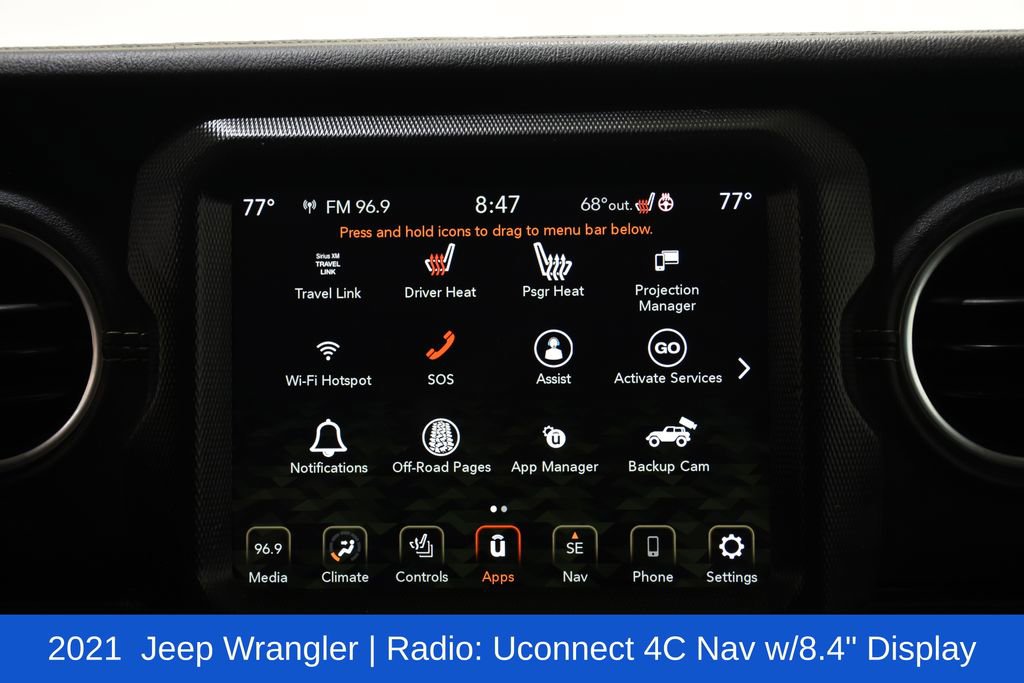 Used 2021 Jeep Wrangler Unlimited Sahara image 14
