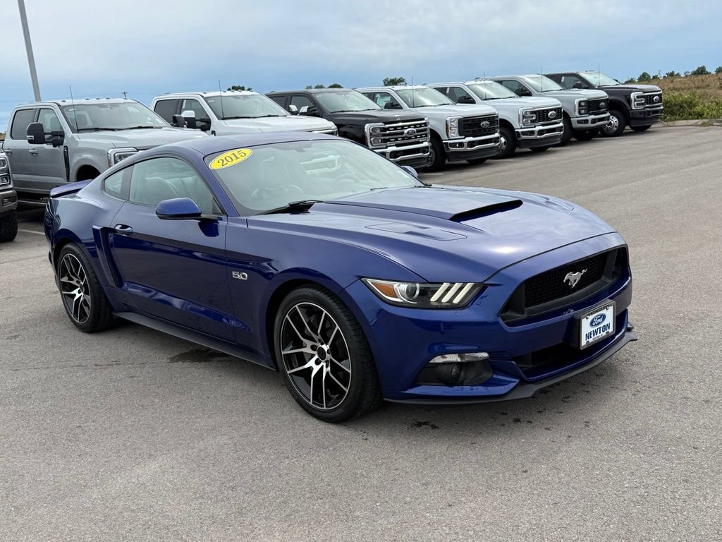 Used 2015 Ford Mustang GT Premium w/ Enhanced Security Package RWD image 2