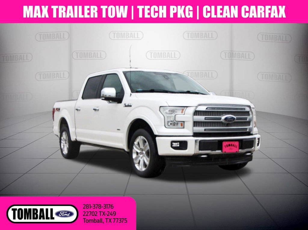 Used 2017 Ford F150 Platinum w/ Equipment Group 701A Luxury AWD/4WD image 1