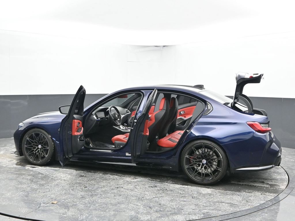 Used 2022 BMW M3 Competition w/ M Carbon Exterior Package AWD/4WD image 62
