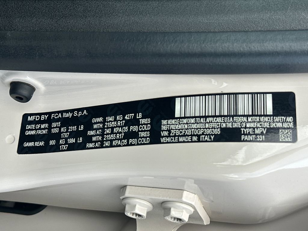 Used 2016 FIAT 500X Easy image 21