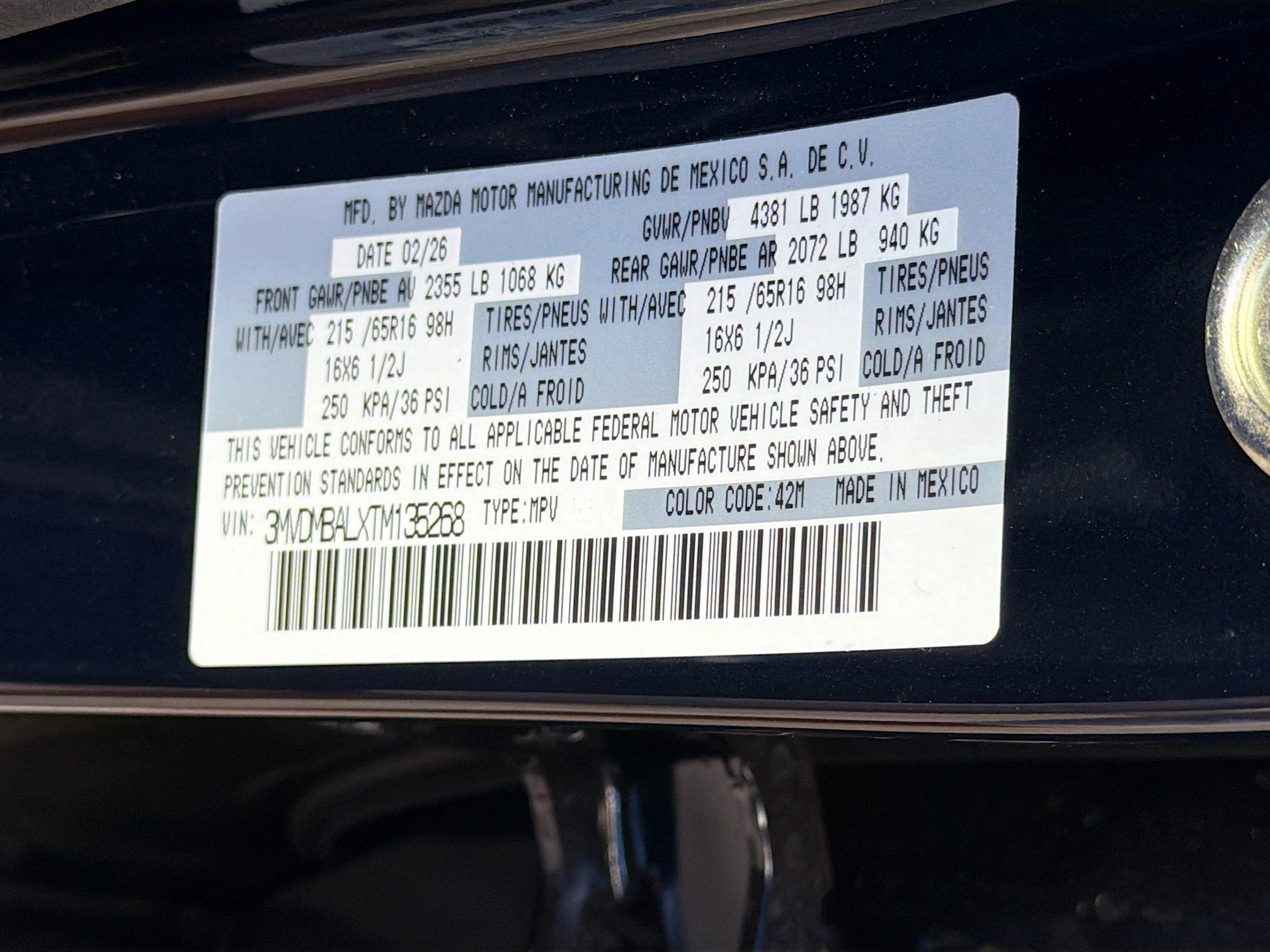 New 2026 MAZDA CX-30 AWD 2.5 S image 41