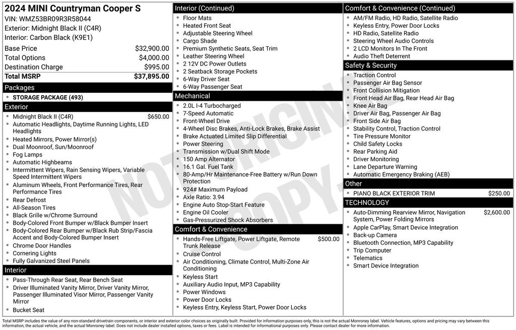 Used 2024 MINI Cooper Countryman S FWD image 9