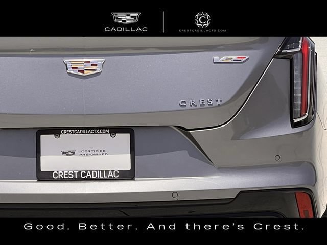 Certified 2022 Cadillac CT4 V w/ Navigation Package RWD image 7