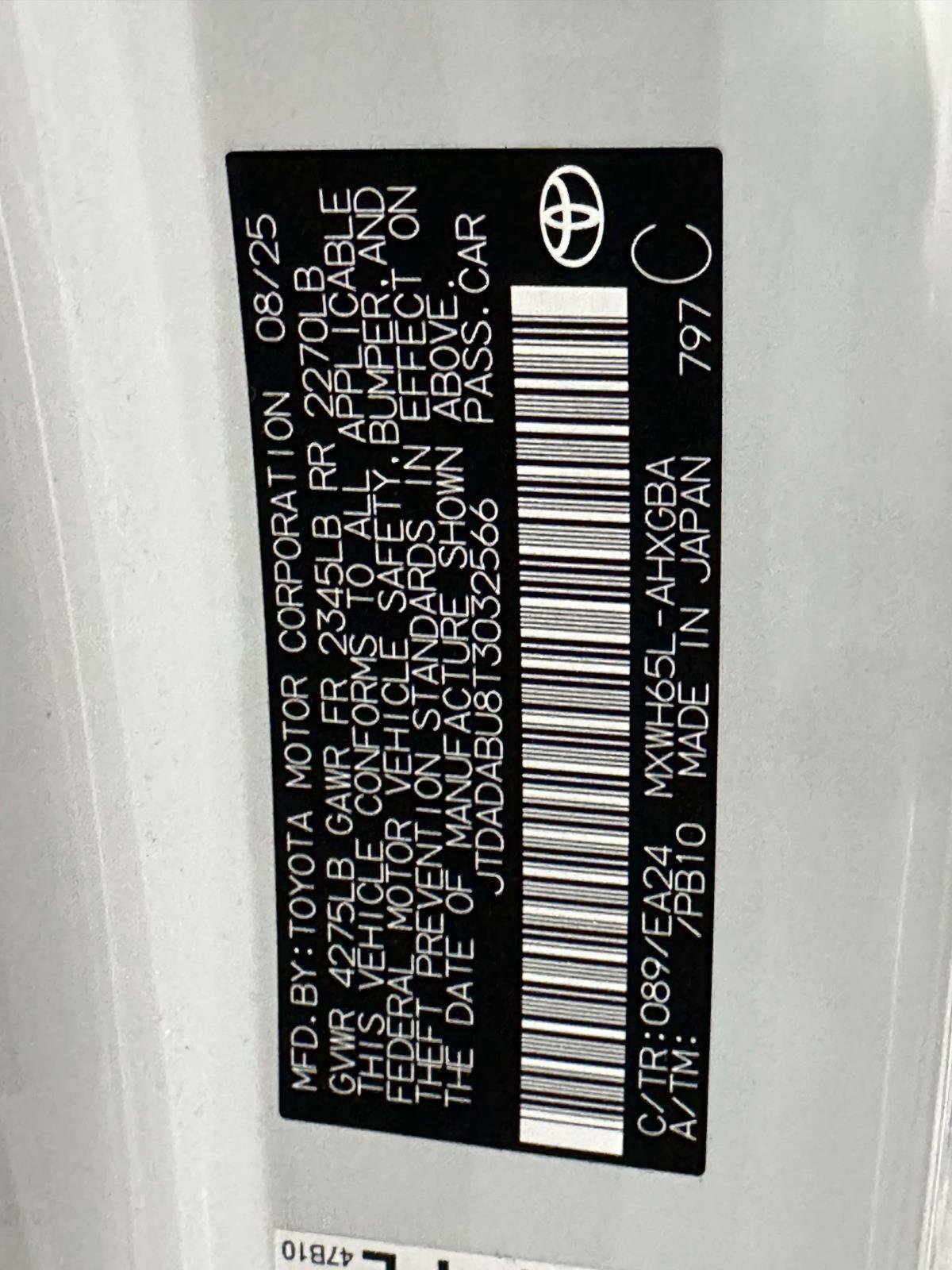 New 2026 Toyota Prius AWD image 32