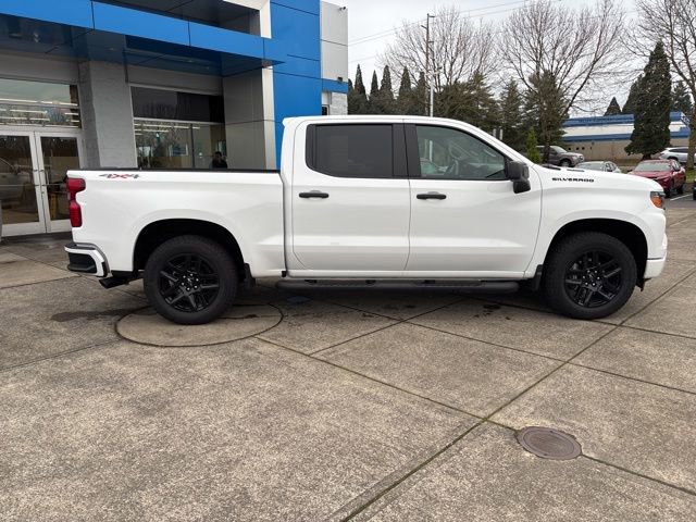New 2025 Chevrolet Silverado 1500 Custom w/ Turbomax Blackout Package AWD/4WD image 11