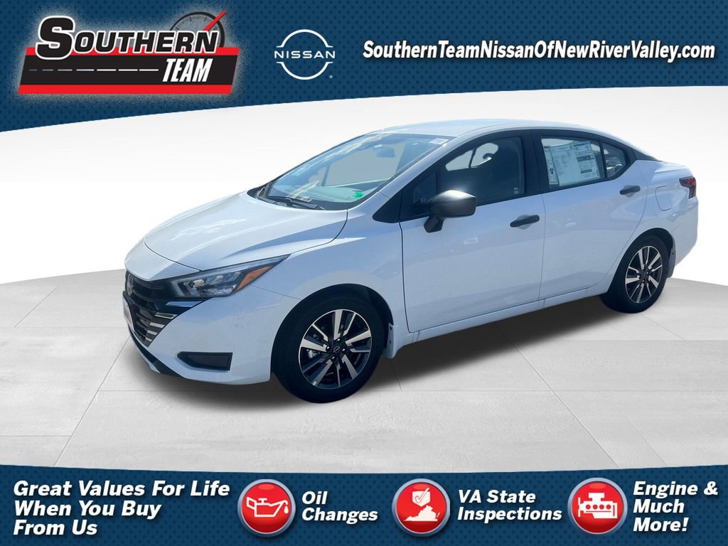 New 2025 Nissan Versa S w/ S Plus Package