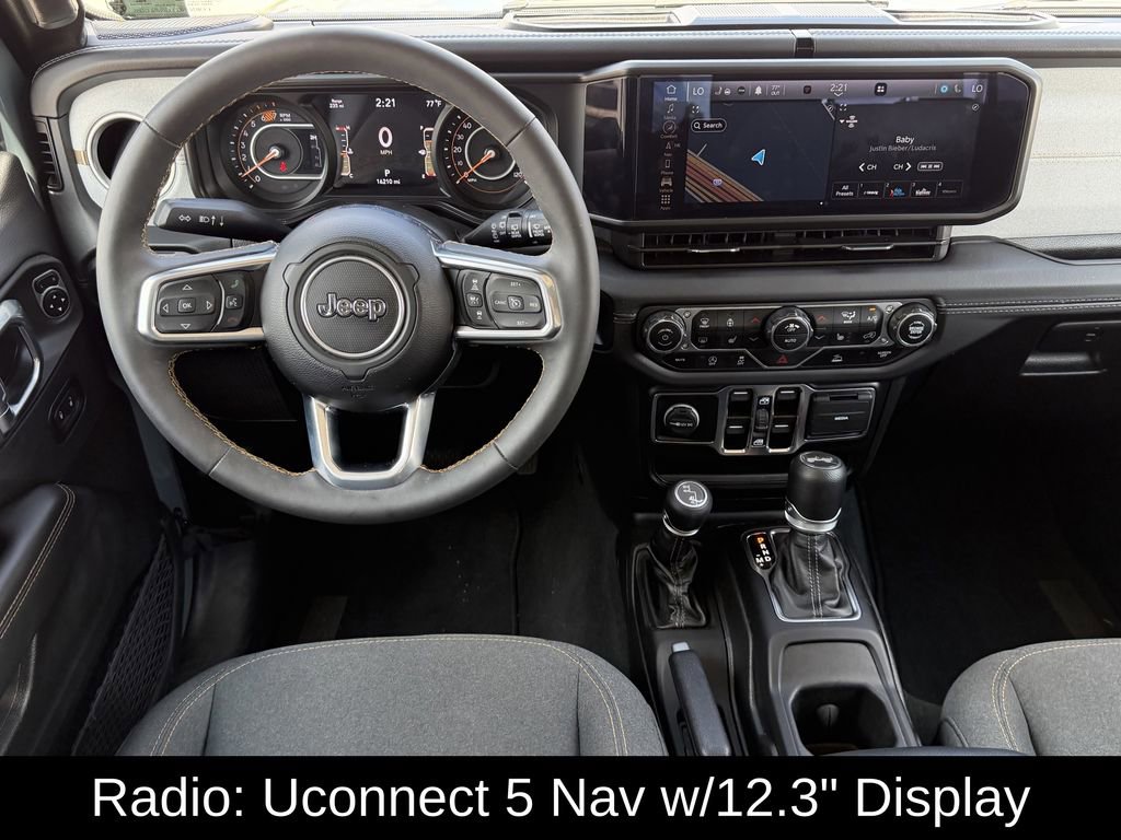 Used 2024 Jeep Wrangler Sahara w/ Technology Group AWD/4WD image 11