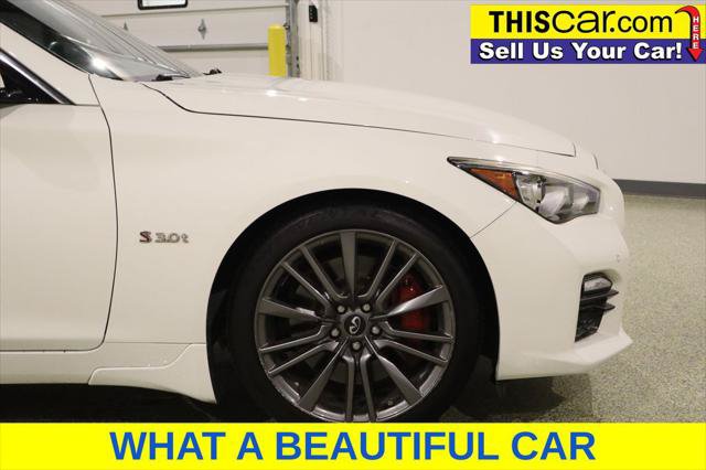 Used 2017 INFINITI Q50 Red Sport 400 RWD image 11