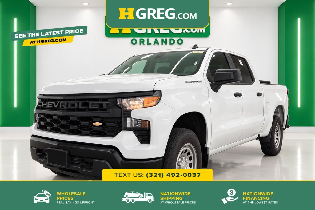Used 2024 Chevrolet Silverado 1500 W/T w/ WT Convenience Package AWD/4WD image 1