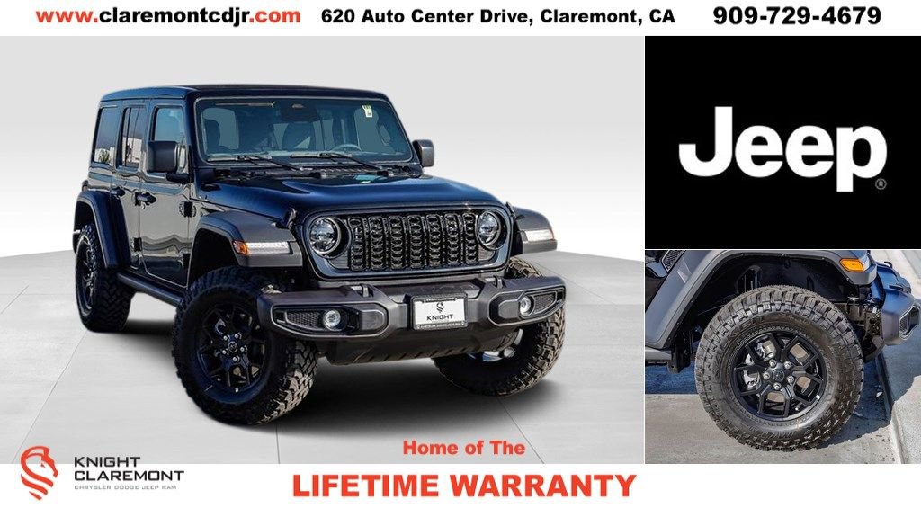 New 2025 Jeep Wrangler Willys